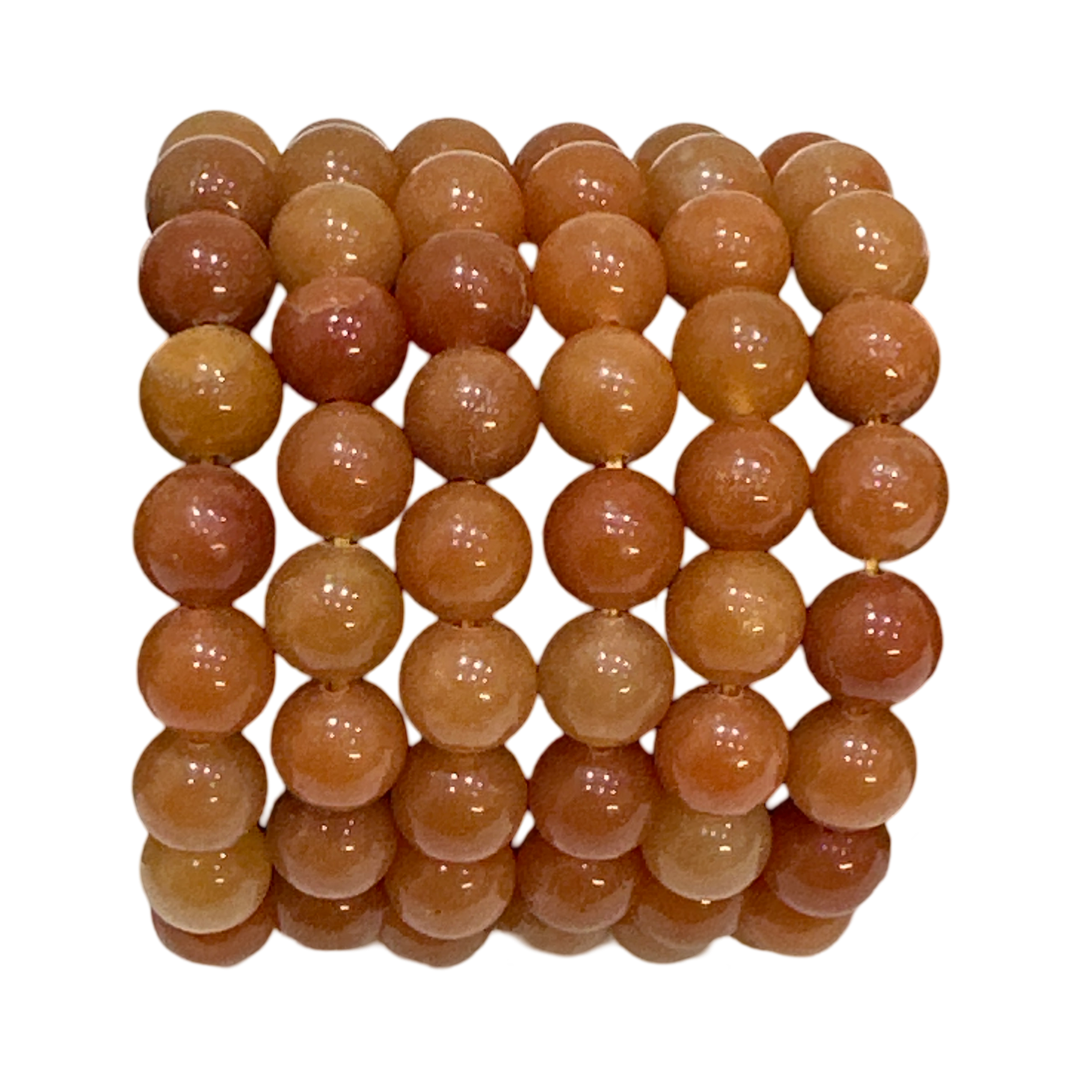 Aventurine Natural Gemstone Bracelet Stack