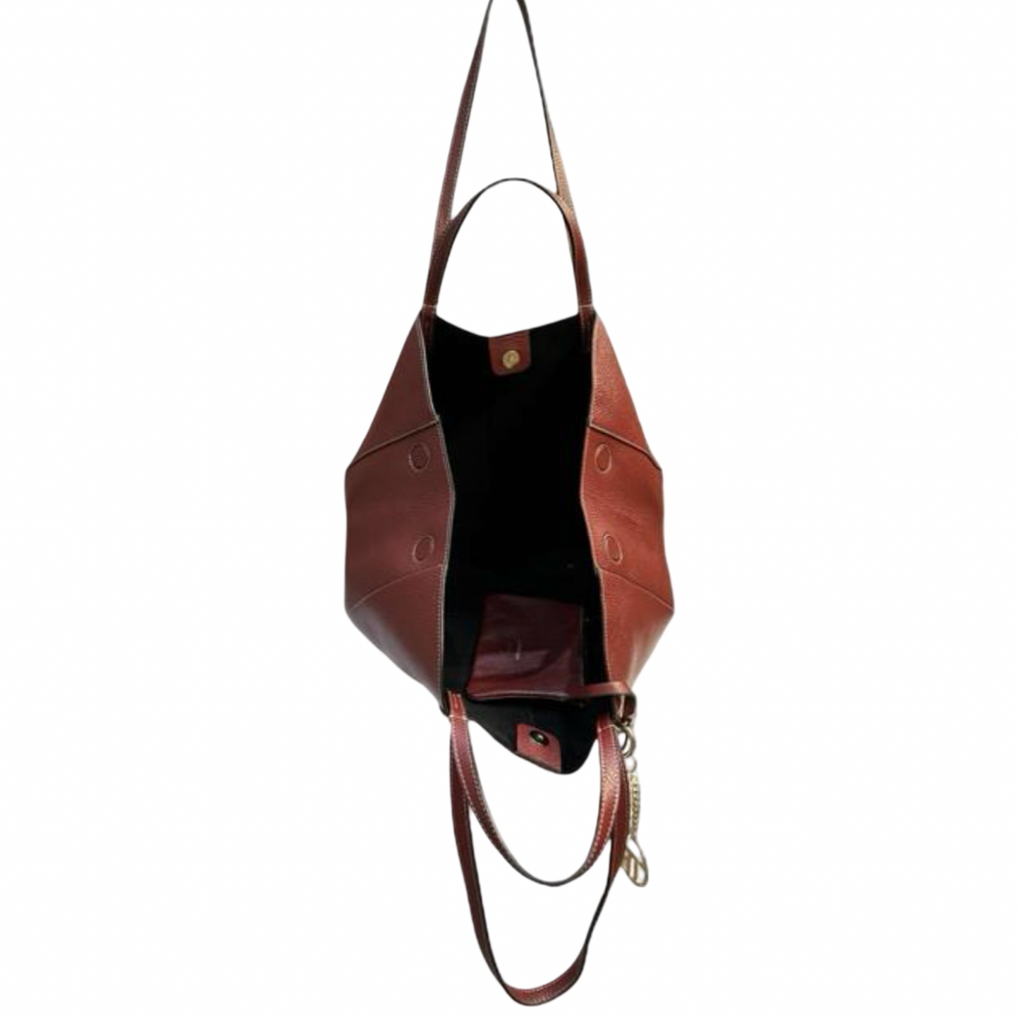 Oversized Italian Leather Tote Bag