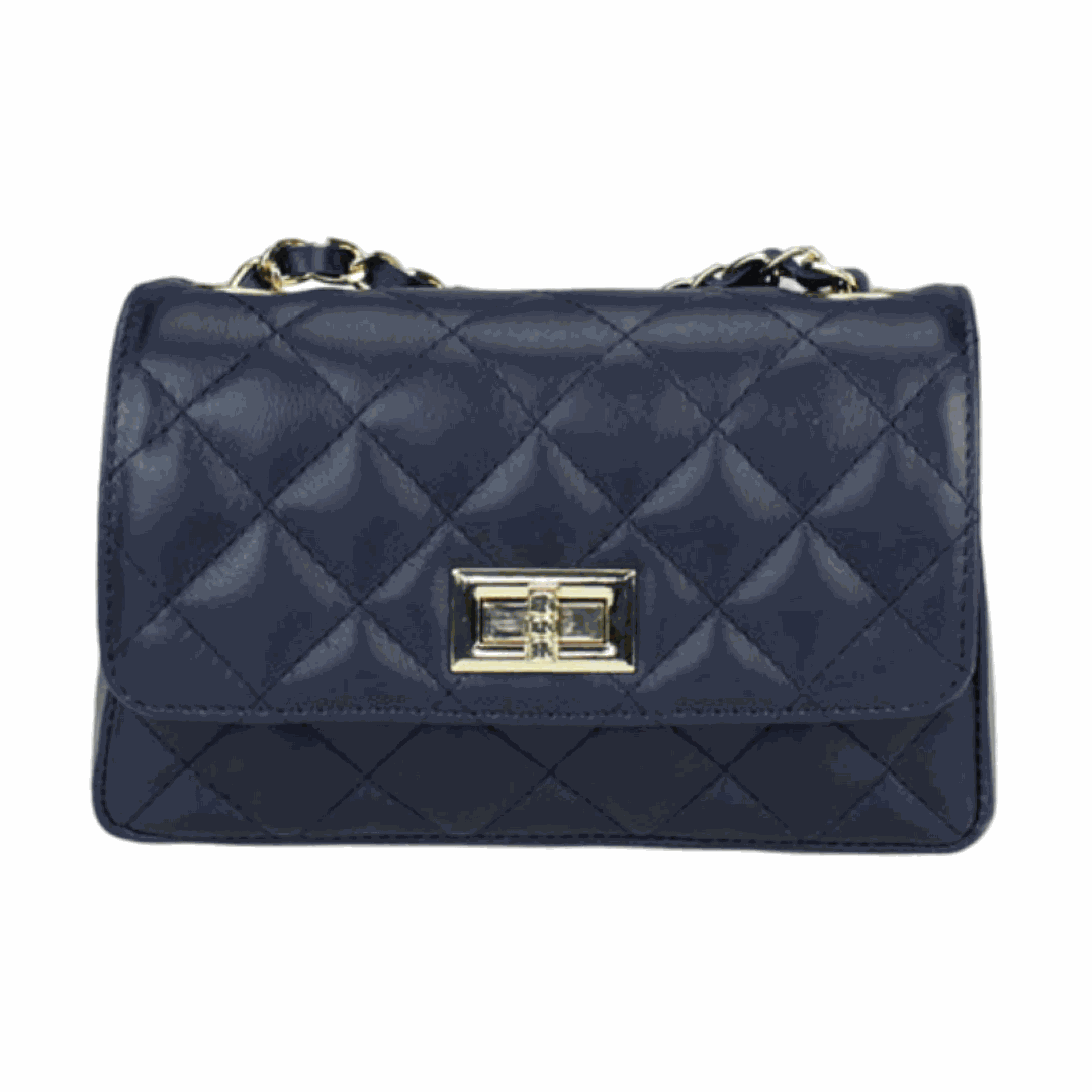 Quilted Crossbody Leather Bag