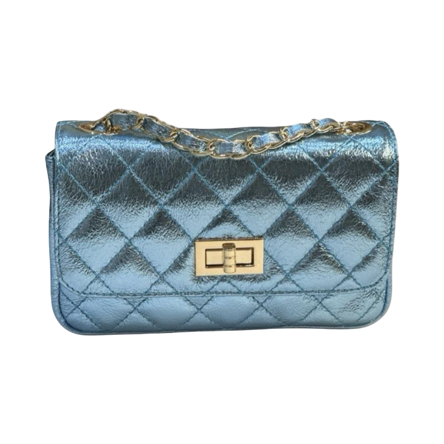Quilted Crossbody Small Leather Shoulder Bag