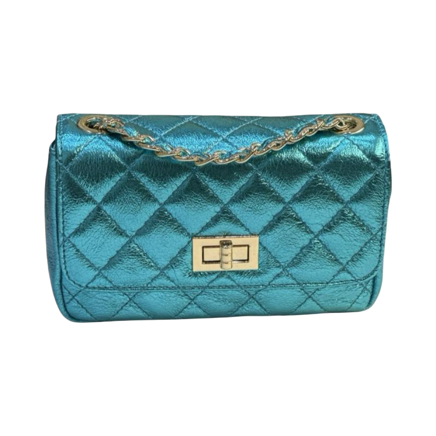 Quilted Crossbody Small Leather Shoulder Bag