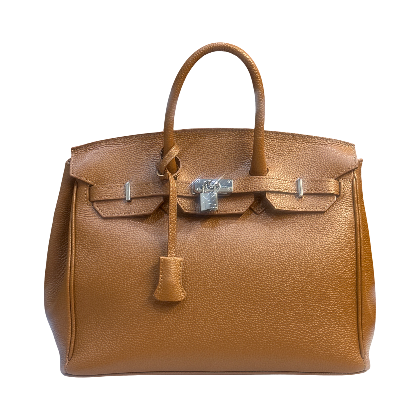 Teefamm Made in Italy Large Leather Tote Bag