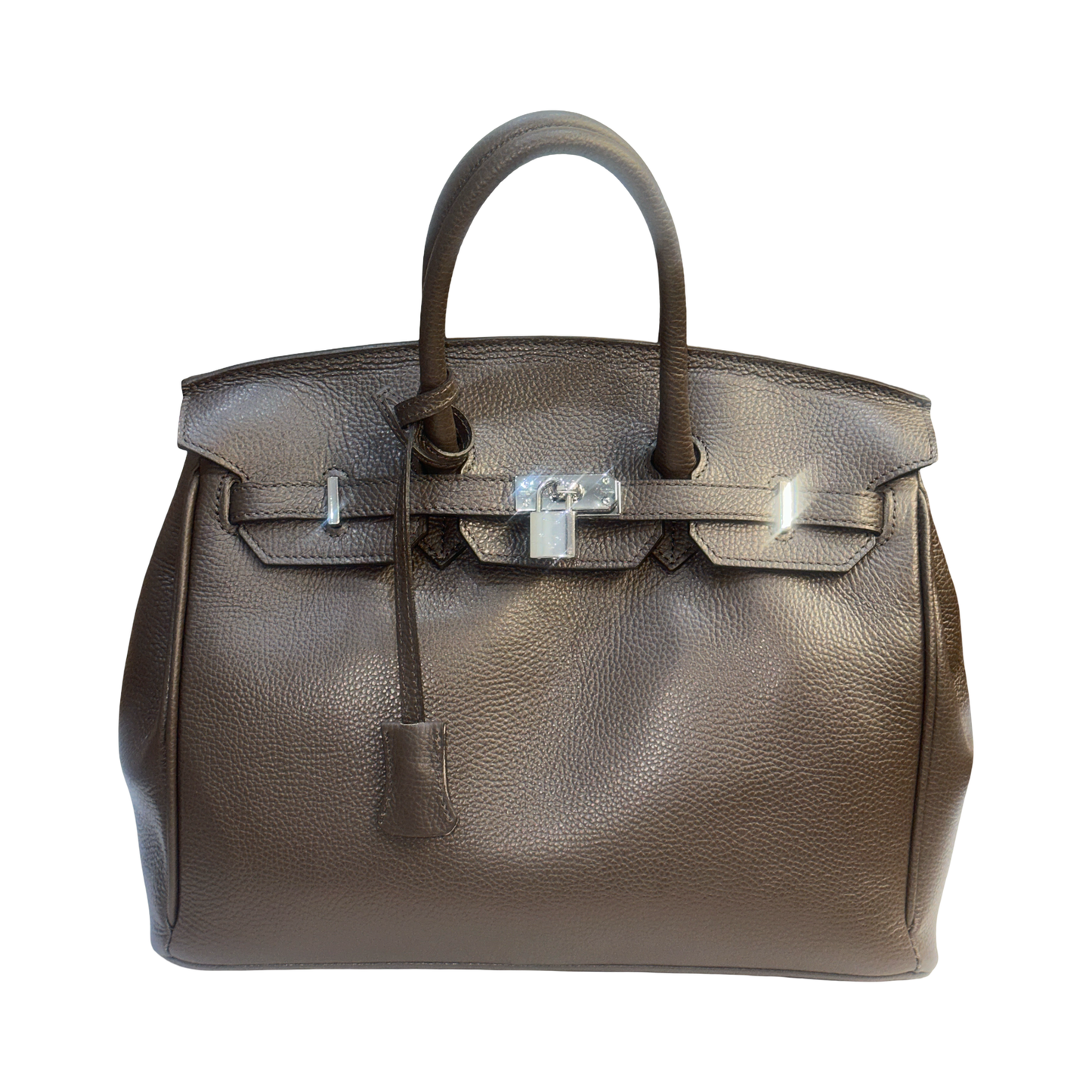 Teefamm Made in Italy Large Leather Tote Bag