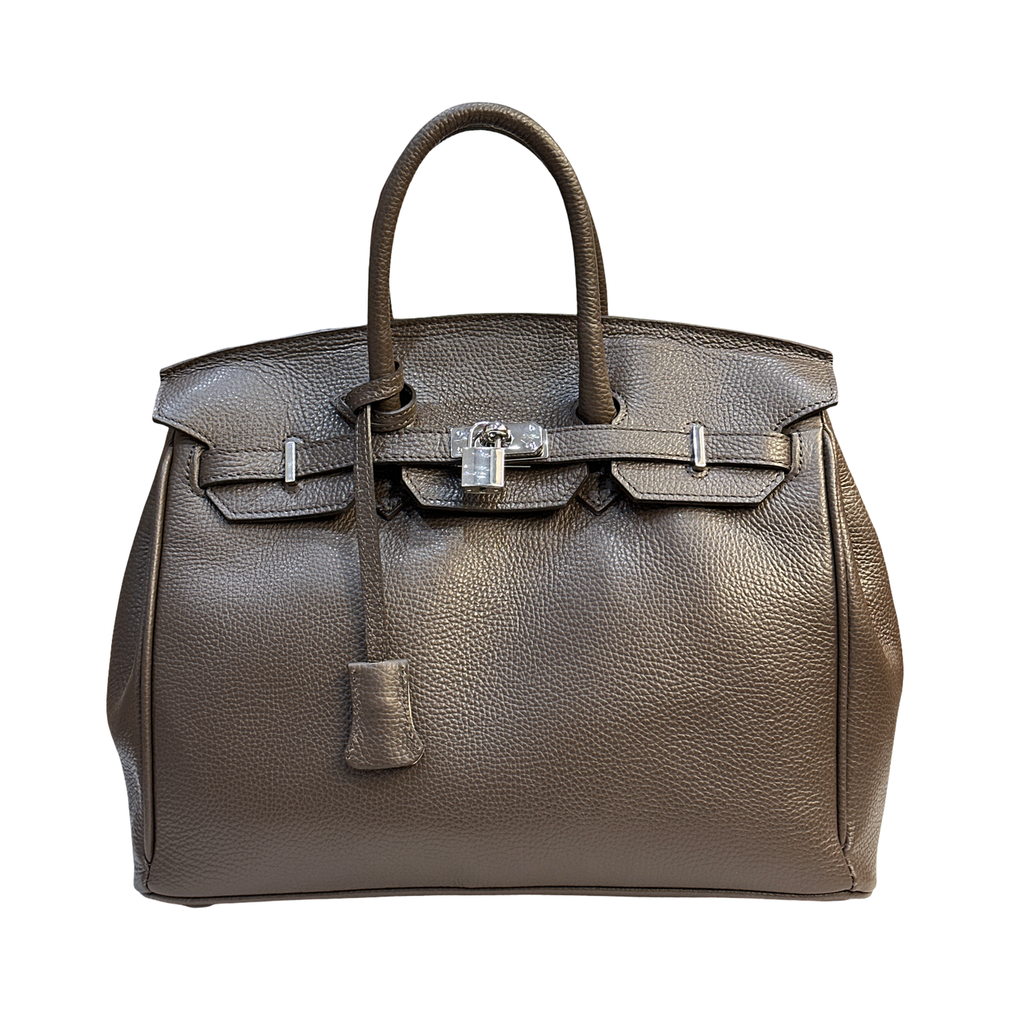 Teefamm Made in Italy Large Leather Tote Bag