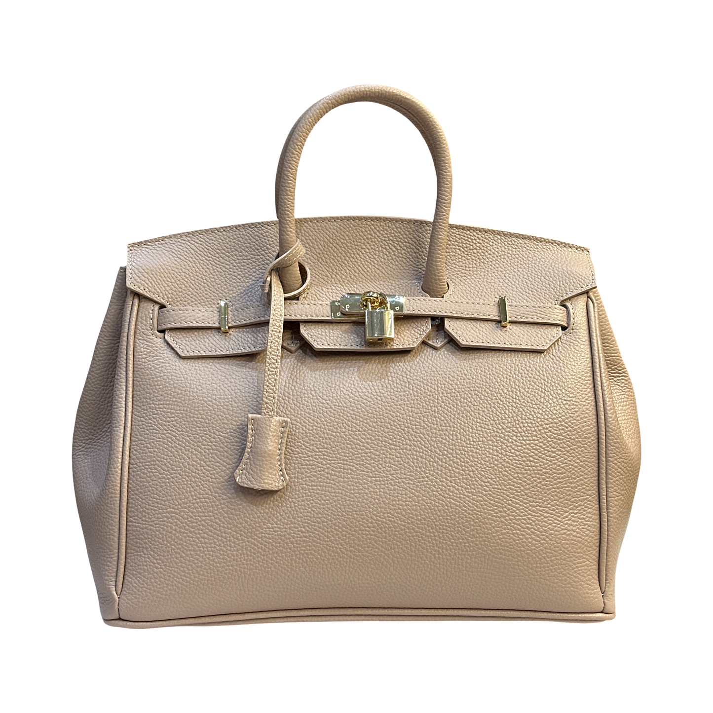 Teefamm Made in Italy Large Leather Tote Bag