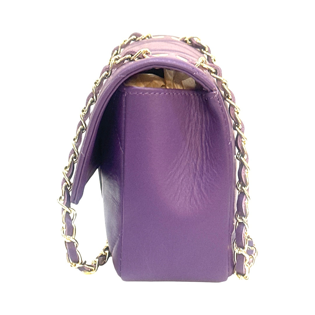 Quilted_Large_Crossbody_Leather_Bag_ Purple side