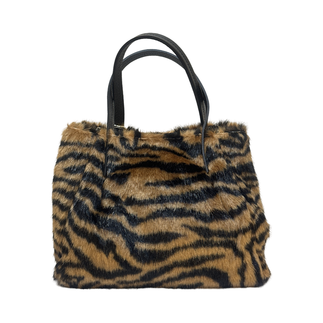 Tiger Medium Tote Bag Back