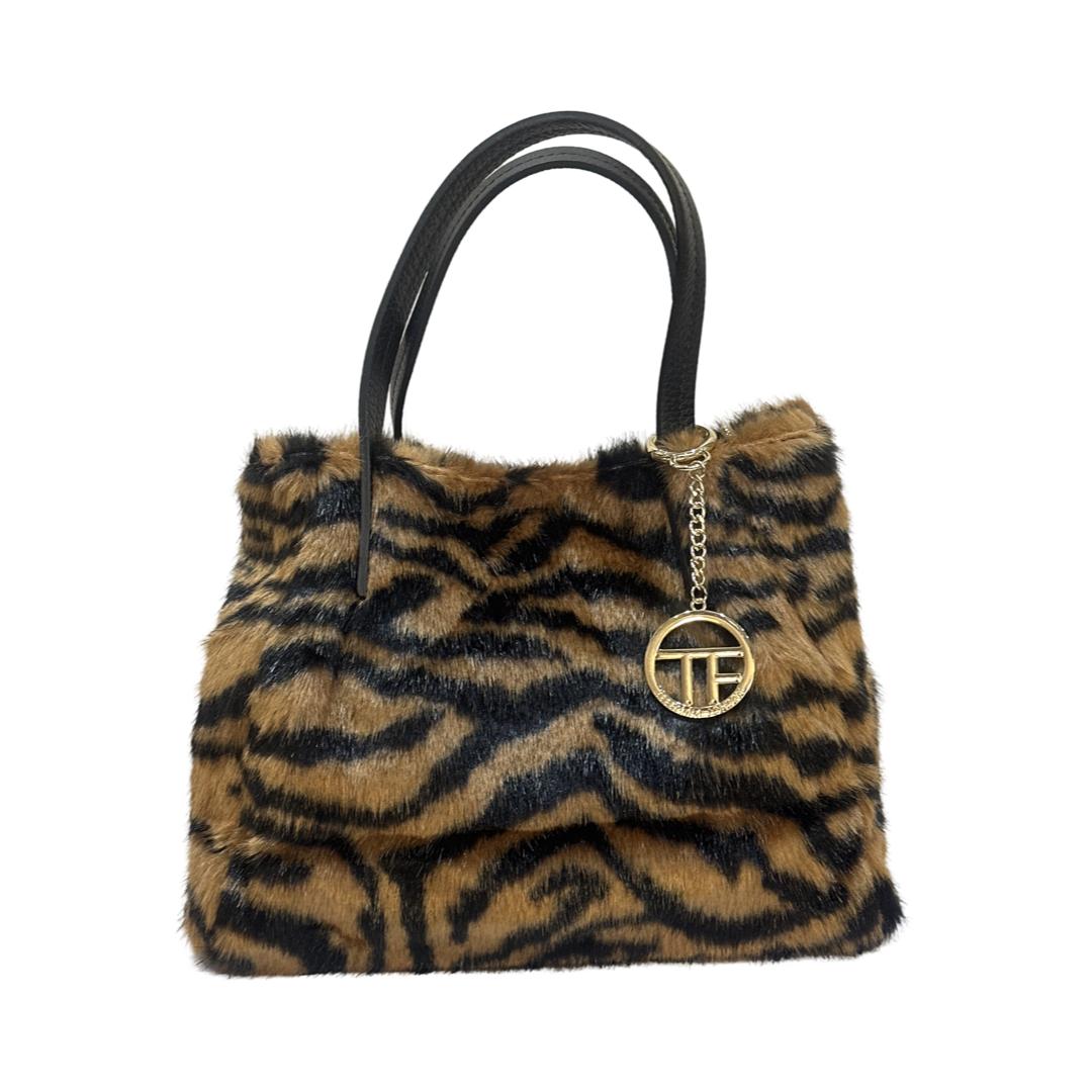 Tiger Medium Tote Bag Front