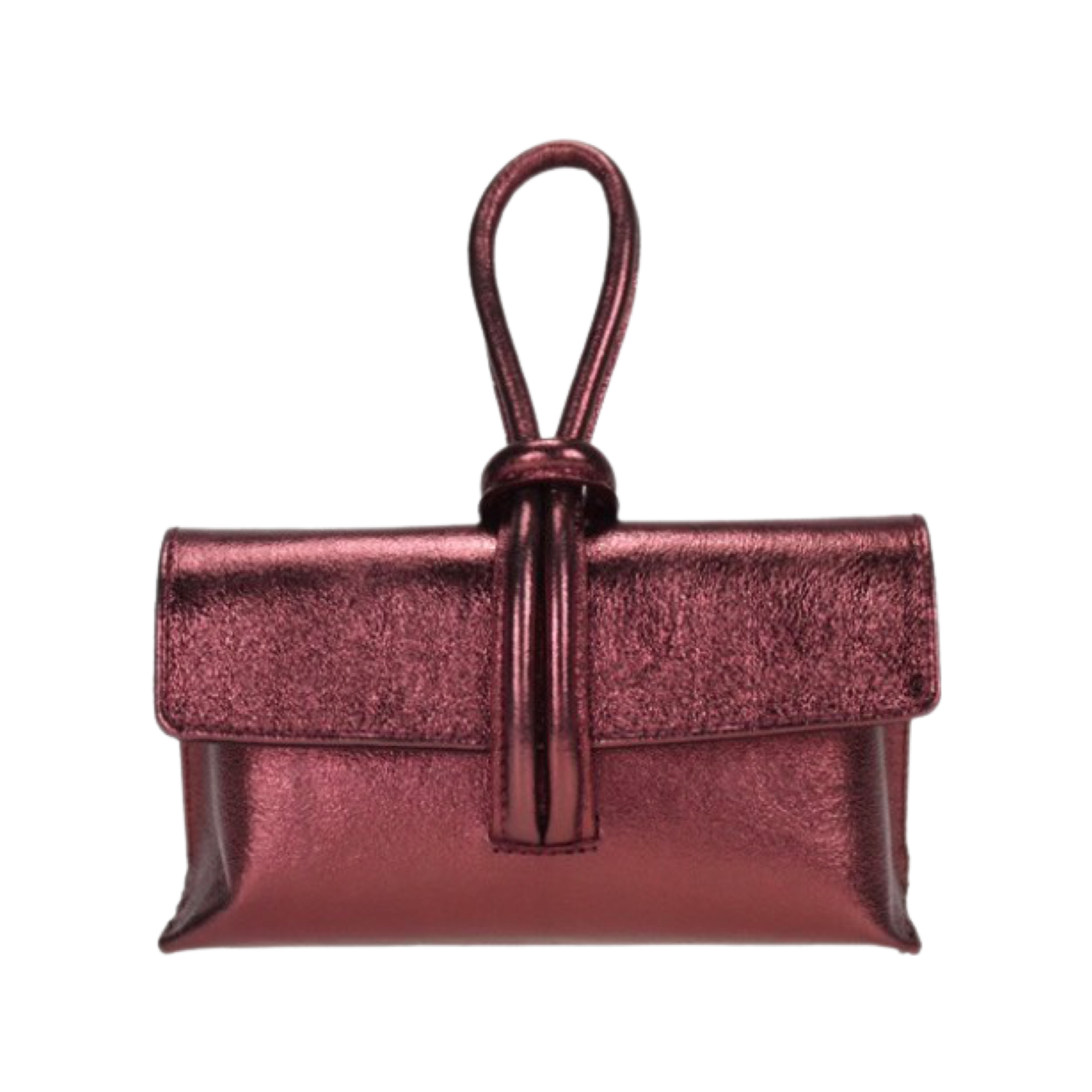 Leather Tote Bag made from 100% calf leather, adjustable strap, and silver accessories, Made in Italy.