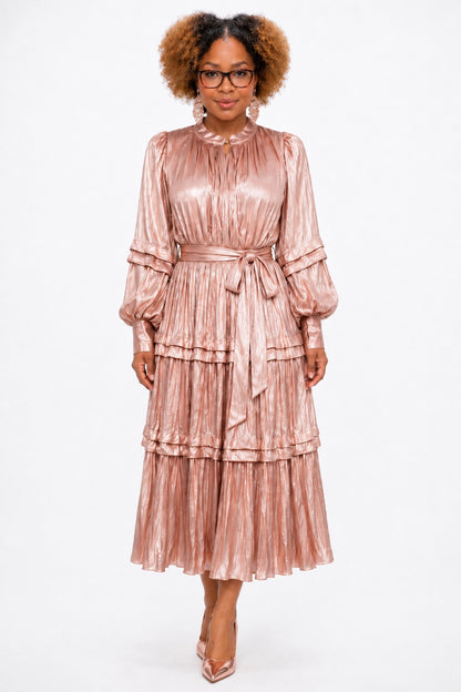 Organza Occasion Long Dress