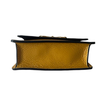 Made in Italy Leather Mini Top Handle Tote Bag