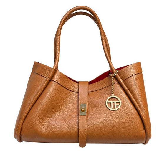 TFM Grande Oversized Leather Satchel Bag - Shoulder Bag for Women (Copy)