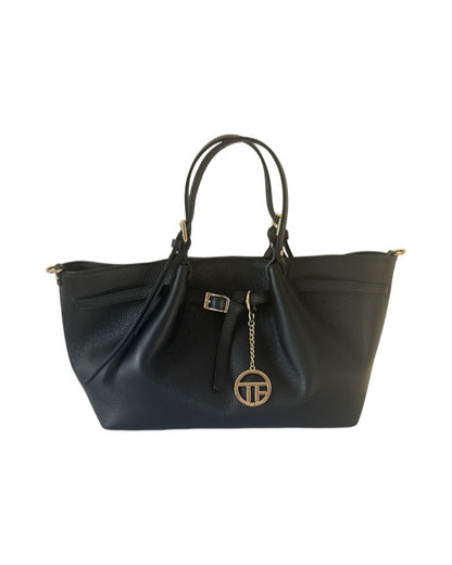 Luxury Italian Leather Large Tote Bag – Made in Italy