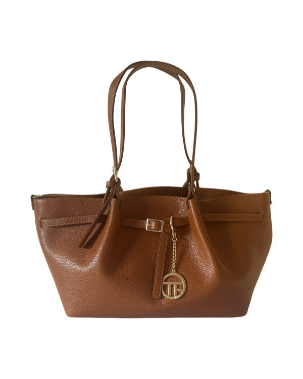 Luxury Italian Leather Large Tote Bag – Made in Italy