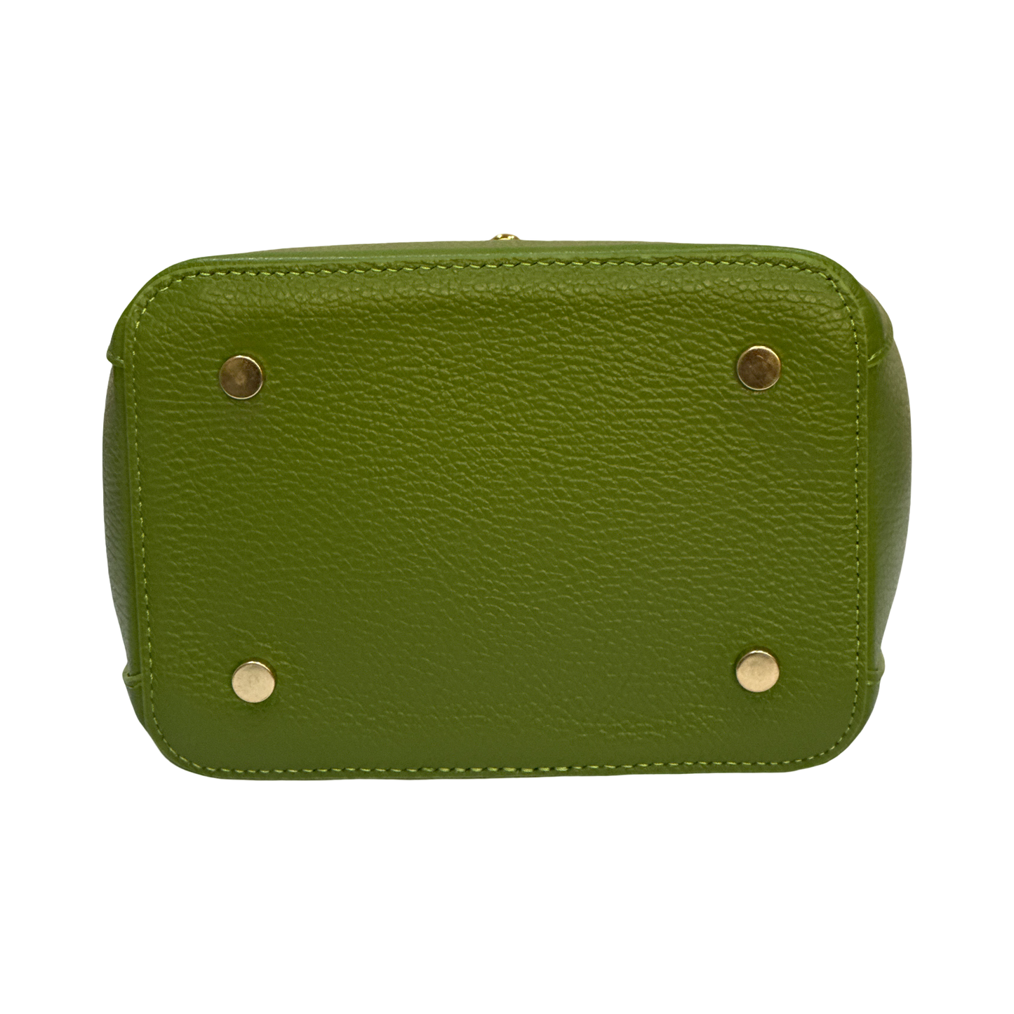 Small Leather Tote Bag Made in Italy