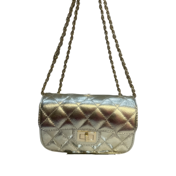 Quilted Leather Small Shoulder Bag