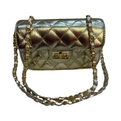 Quilted Crossbody Leather Bag