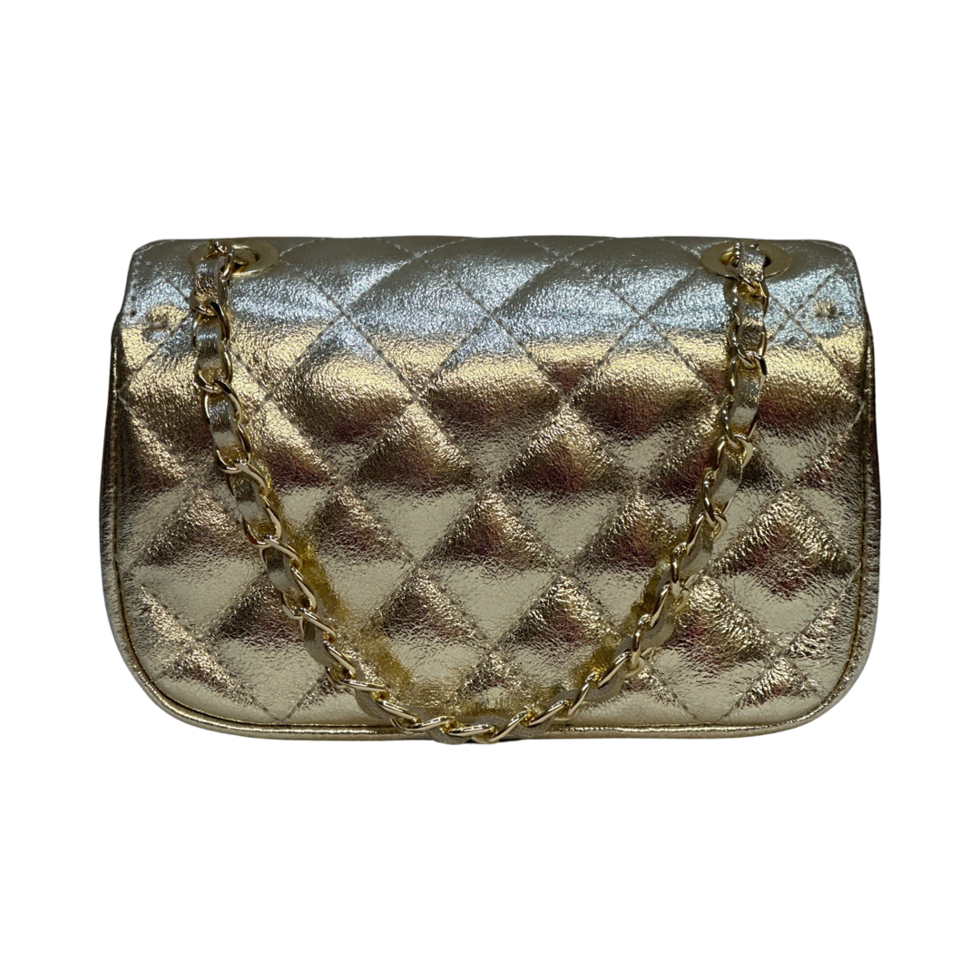 Quilted Crossbody Leather Bag