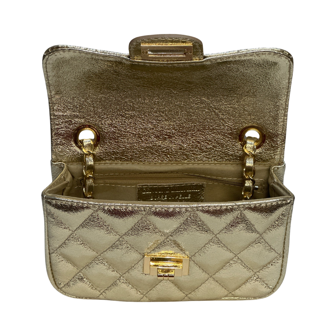 Quilted Crossbody Leather Bag