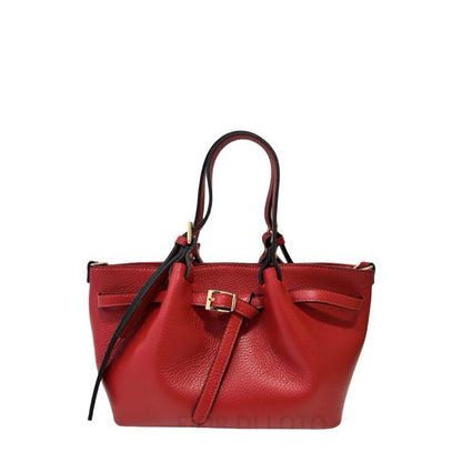 Luxury Italian Leather Medium Tote Bag – Made in Italy