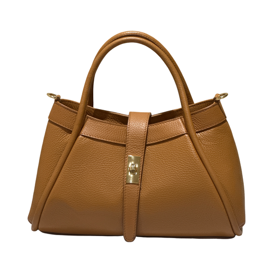 Teefamm Elegance Medium Leather Satchel