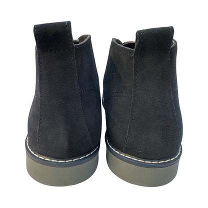 Blue Suede Lace Up Desert Boots