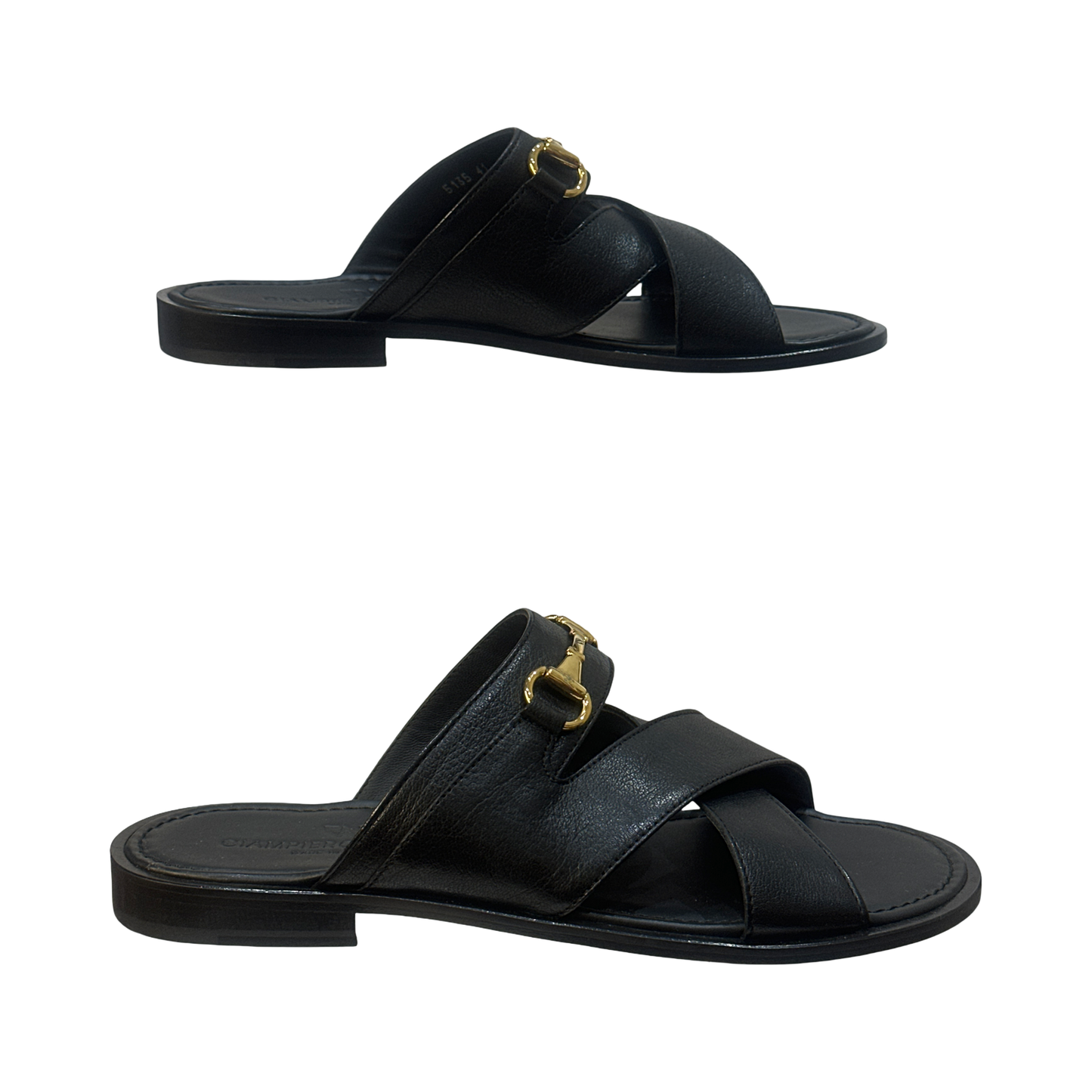 Crisscross Slip-On Sandals