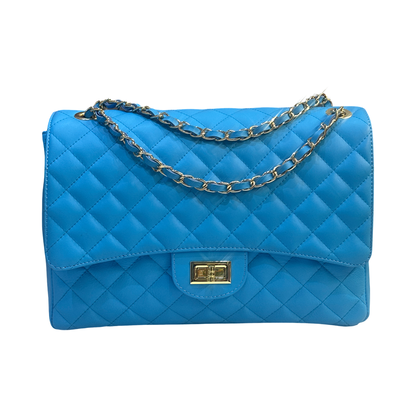Quilted Oversized Chain Shoulder Bag