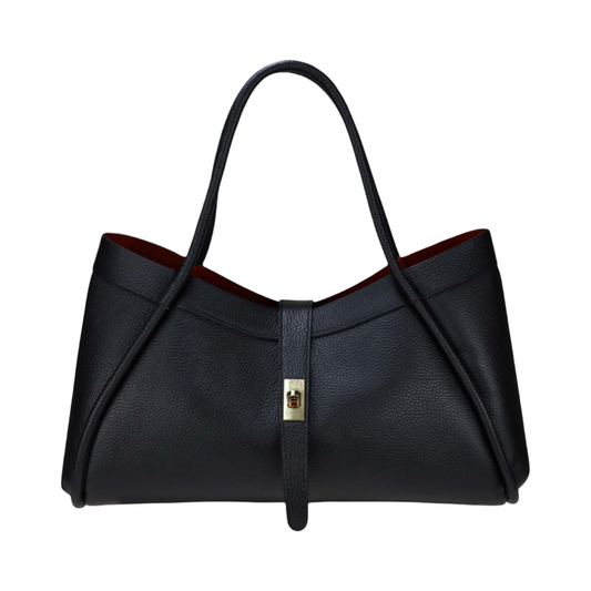 TFM Grande Oversized Leather Satchel Bag