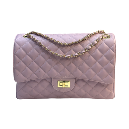 Quilted Oversized Chain Shoulder Bag