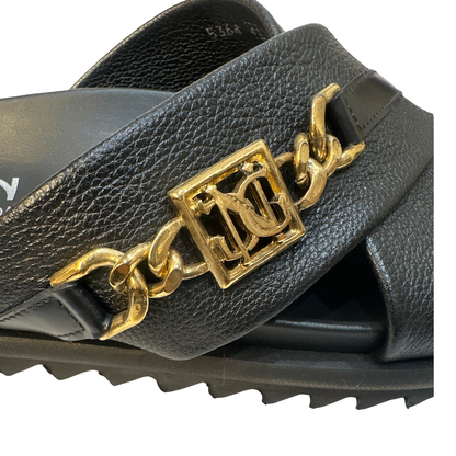 Crisscross 2 Strap Slip-on Sandals