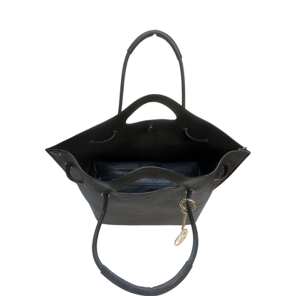 Effortlessly Chic Large Leather Tote Bag