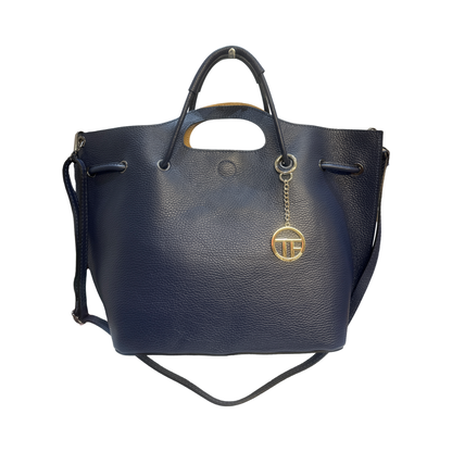 Effortlessly Chic Large Leather Tote Bag