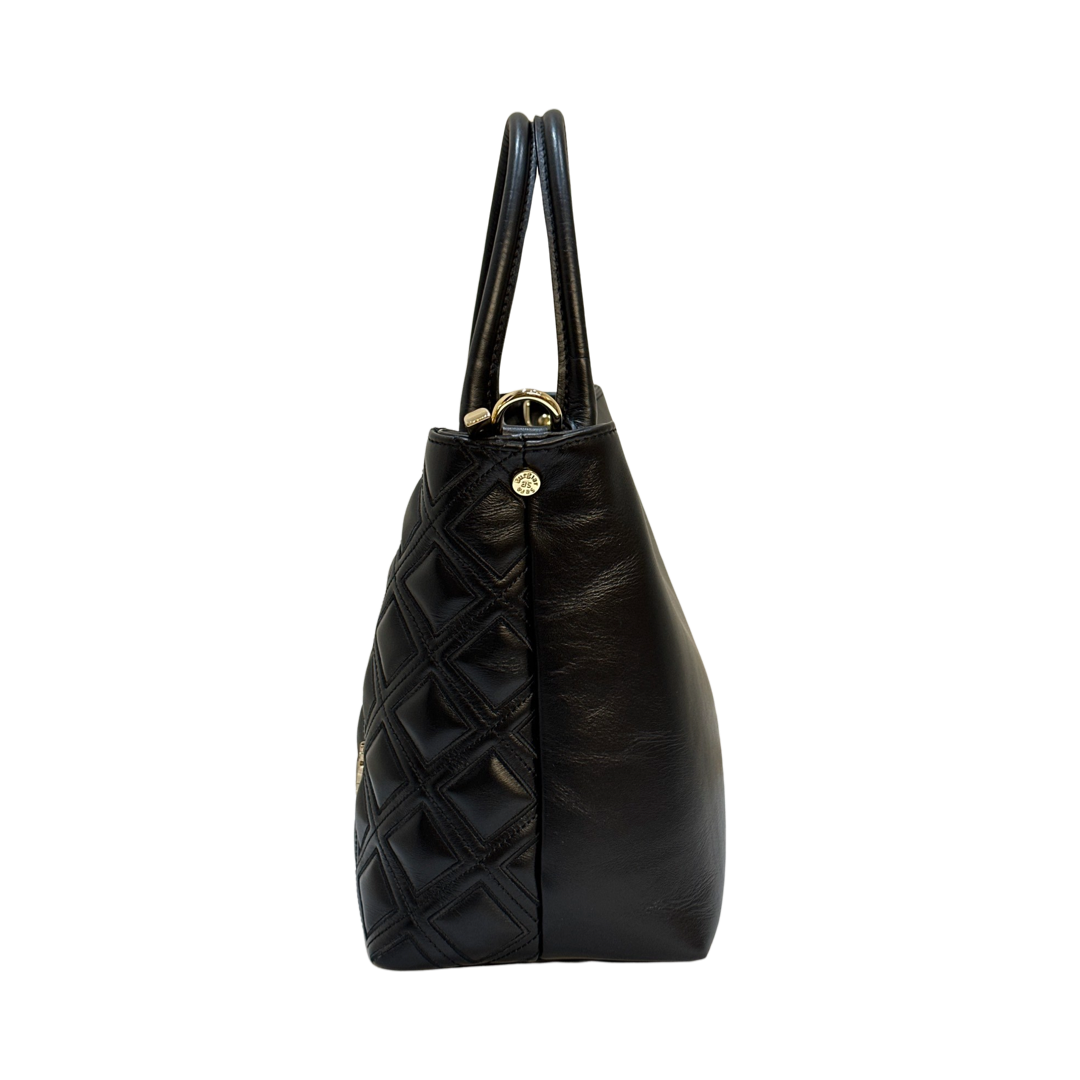 Quilted Leather Tote Bag