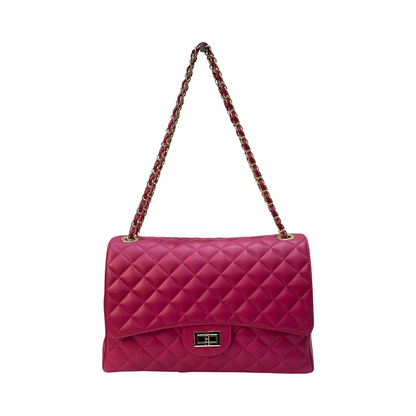 Quilted Crossbody Leather Bag