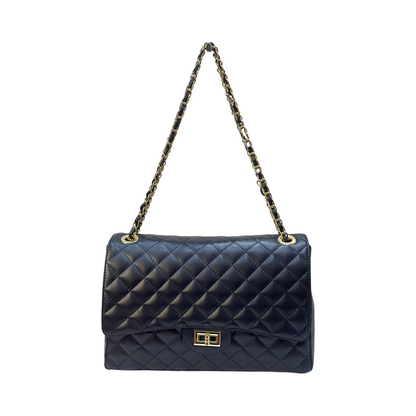 Quilted Crossbody Leather Bag