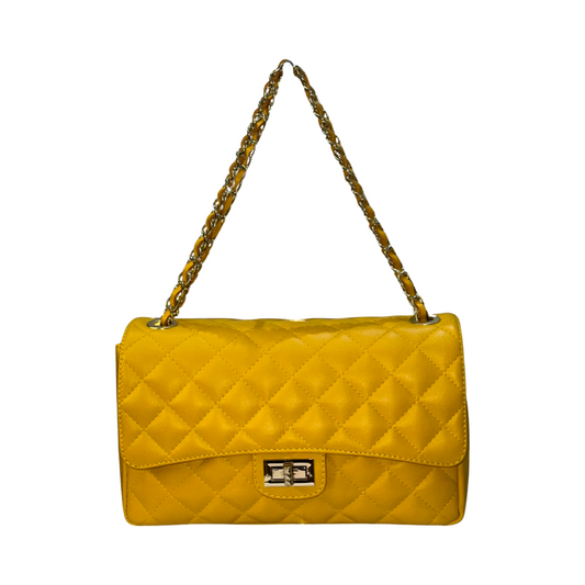 Quilted Crossbody Leather Bag