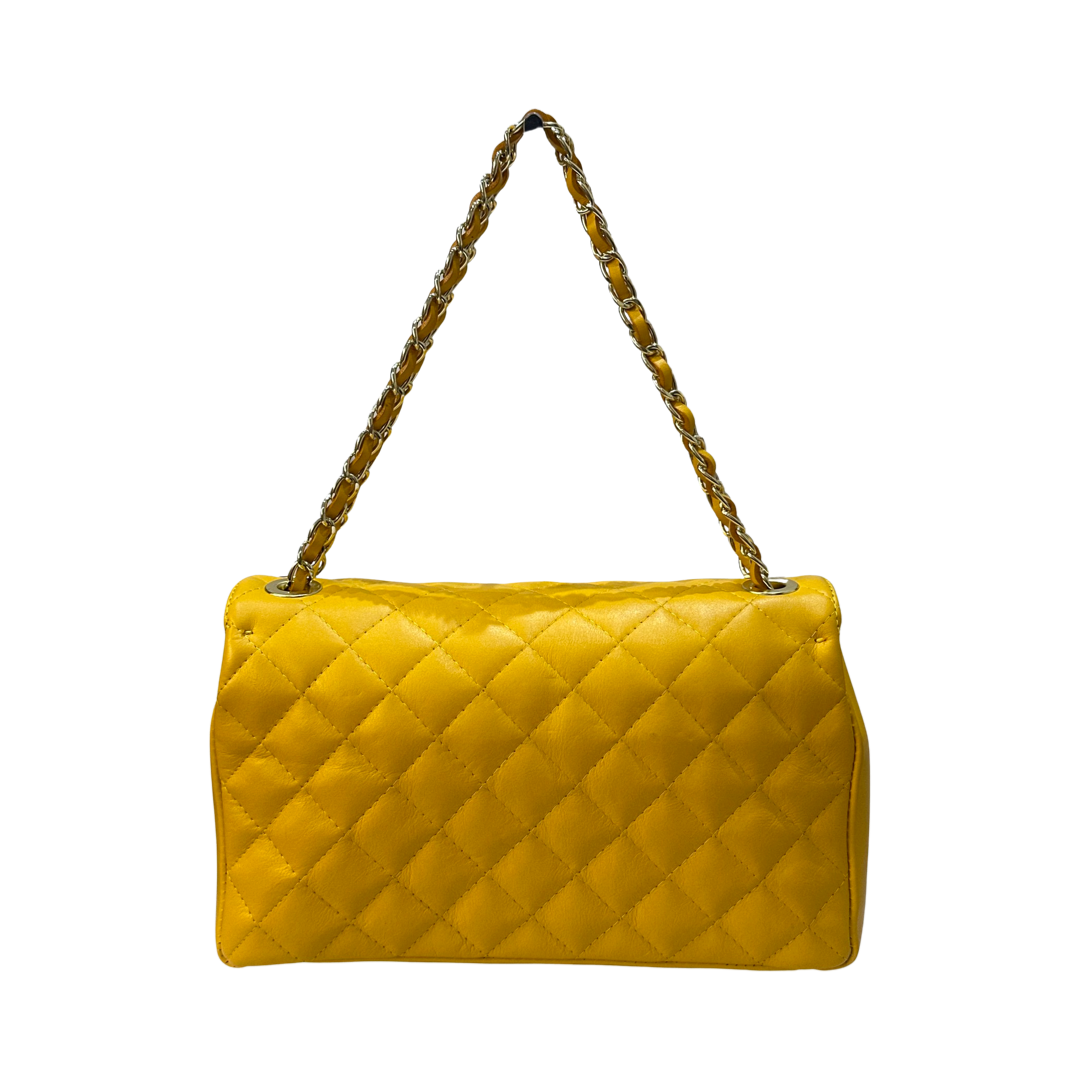 Quilted Crossbody Leather Bag