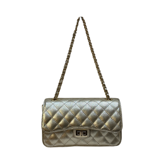 Quilted Crossbody Leather Bag