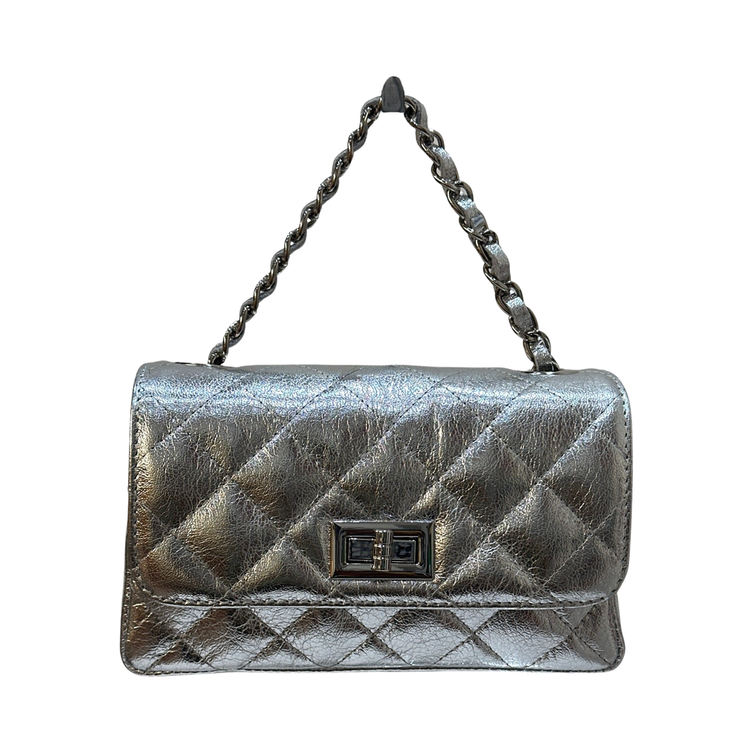 Quilted Crossbody Leather Bag