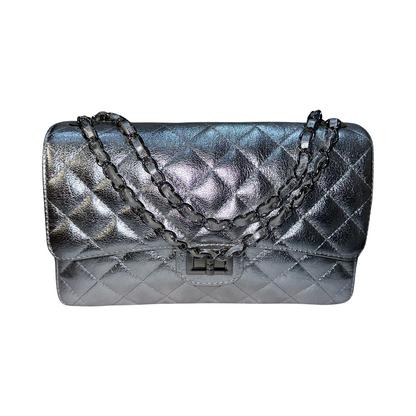 Quilted Crossbody Leather Bag