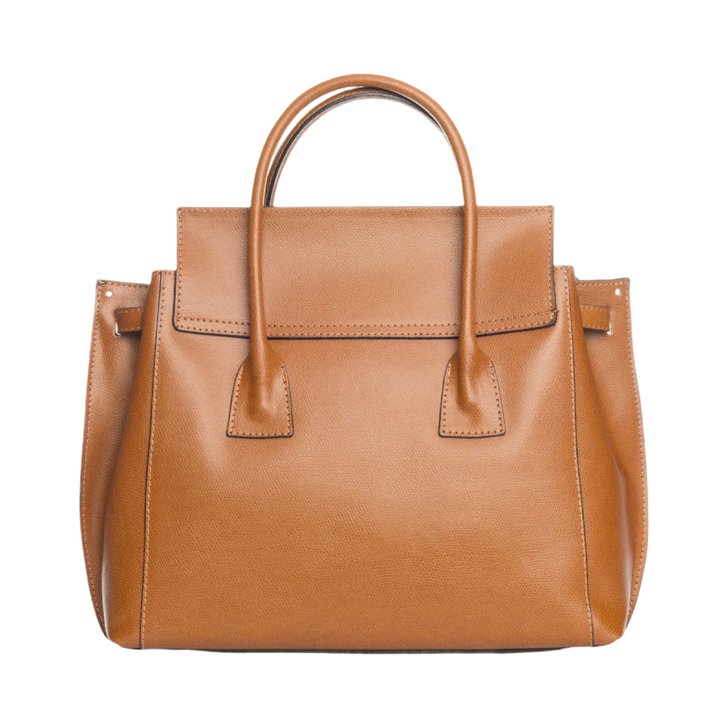Made in Italy Medium Leather Tote Bag - Shoulder Bag for Women