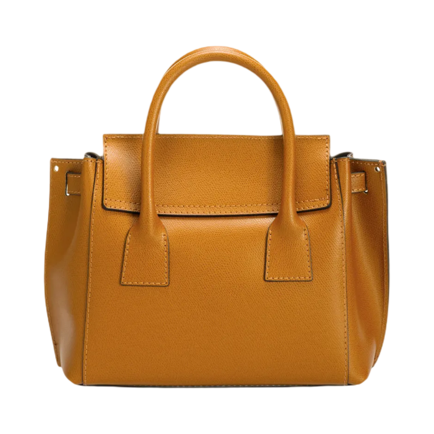 Made in Italy Medium Leather Tote Bag - Shoulder Bag for Women