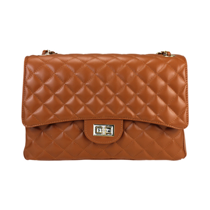 Quilted Crossbody Leather Bag