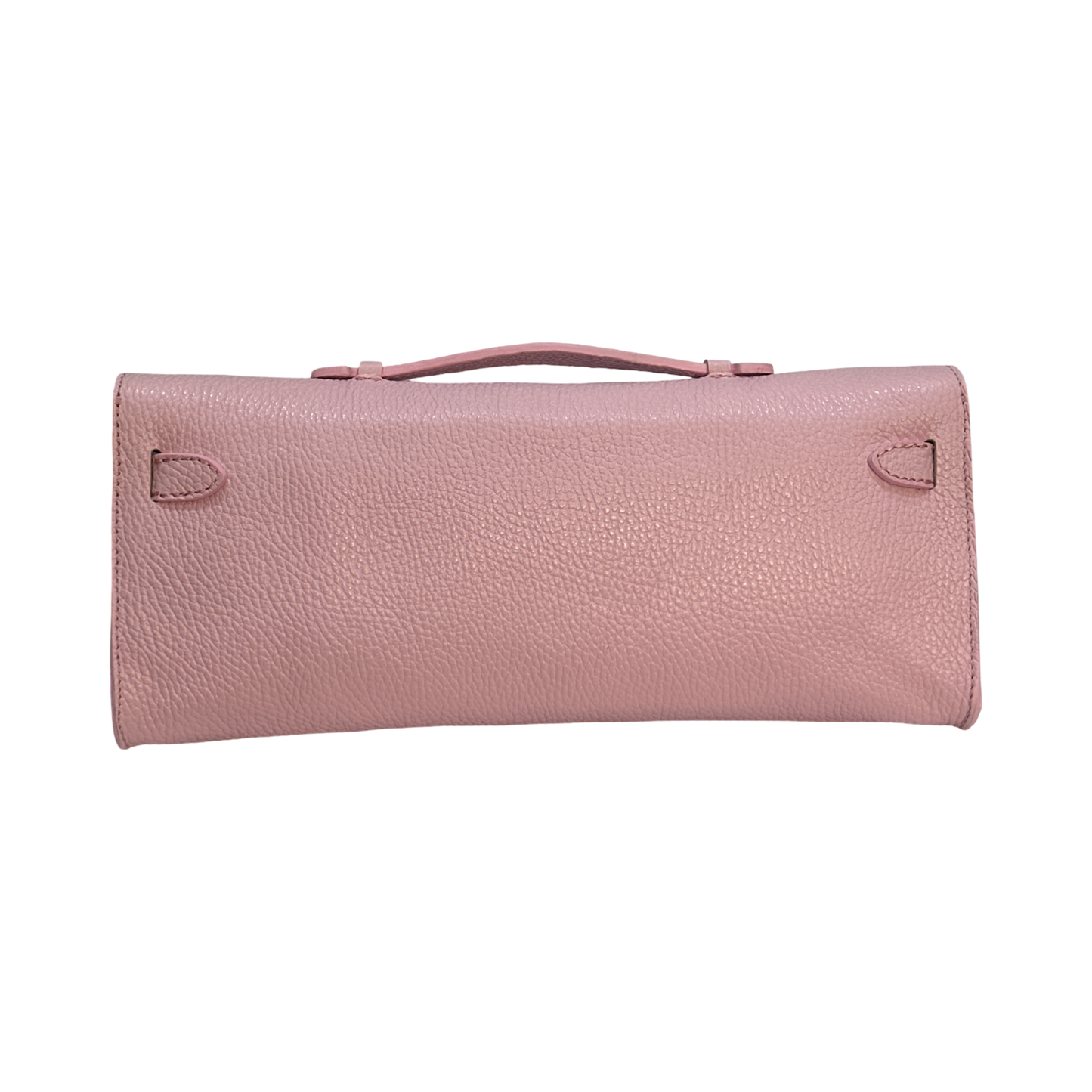 Italian Long Top Handle Leather Clutch Bag - Shoulder Bag for Women