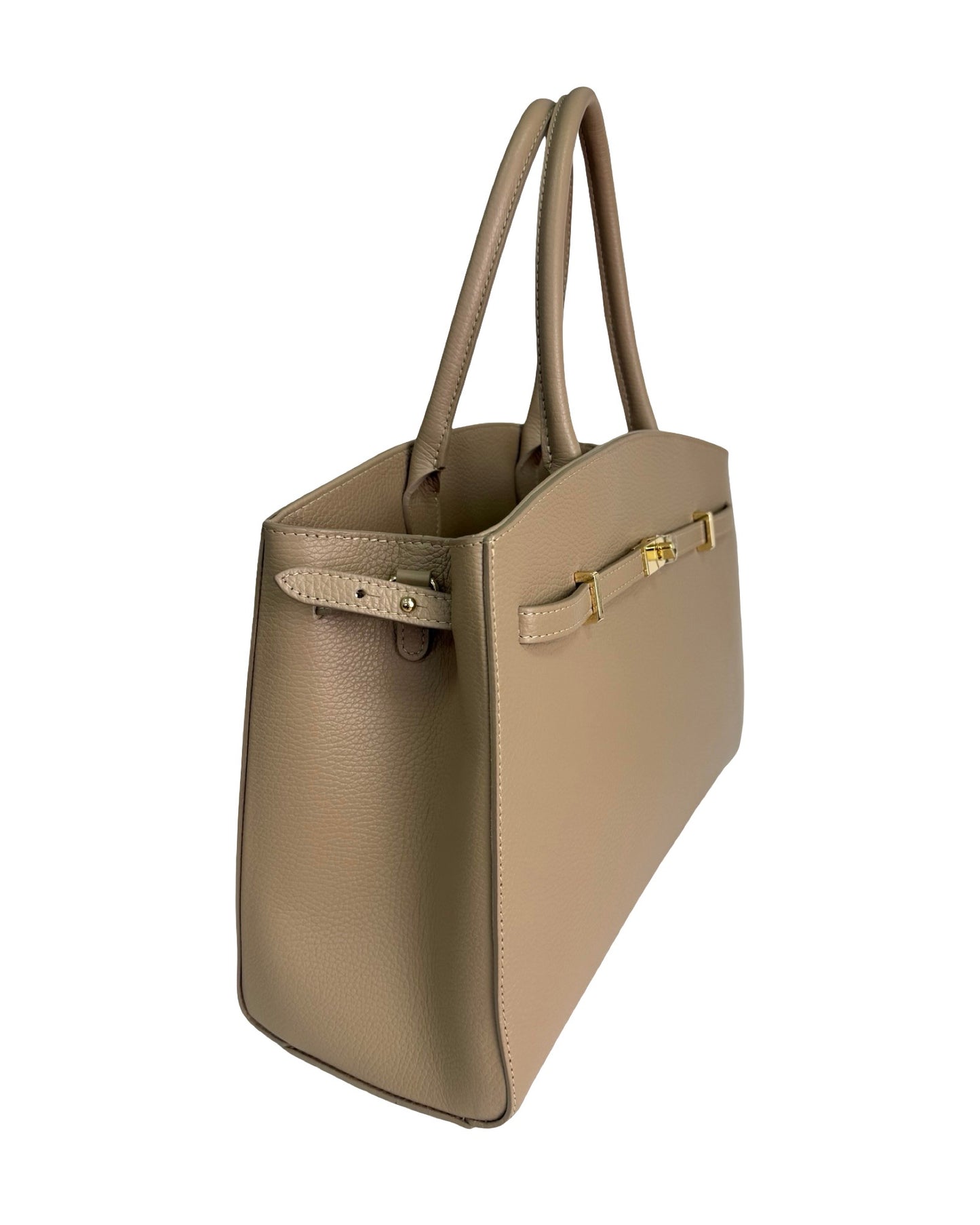 TFM Leather Tote Bag – Genuine Leather Made in Italy |  Handbag