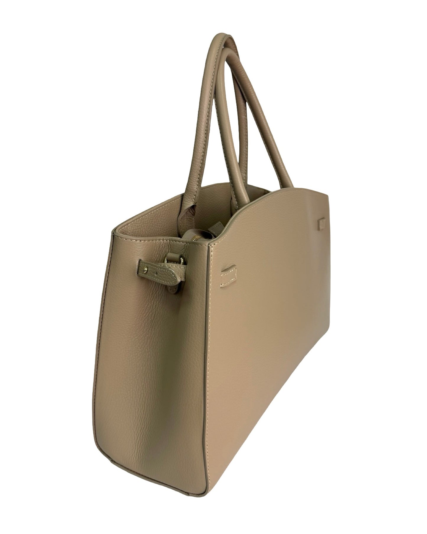 TFM Leather Tote Bag – Genuine Leather Made in Italy |  Handbag