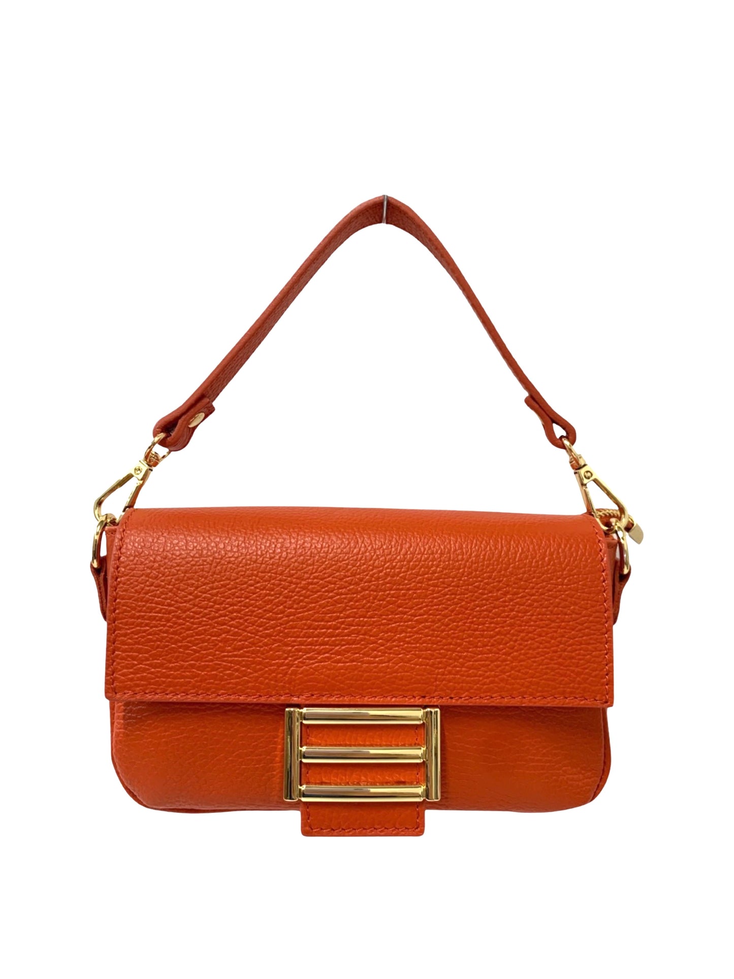 Small Clutch Leather Bag - Shoulder Bag for Women