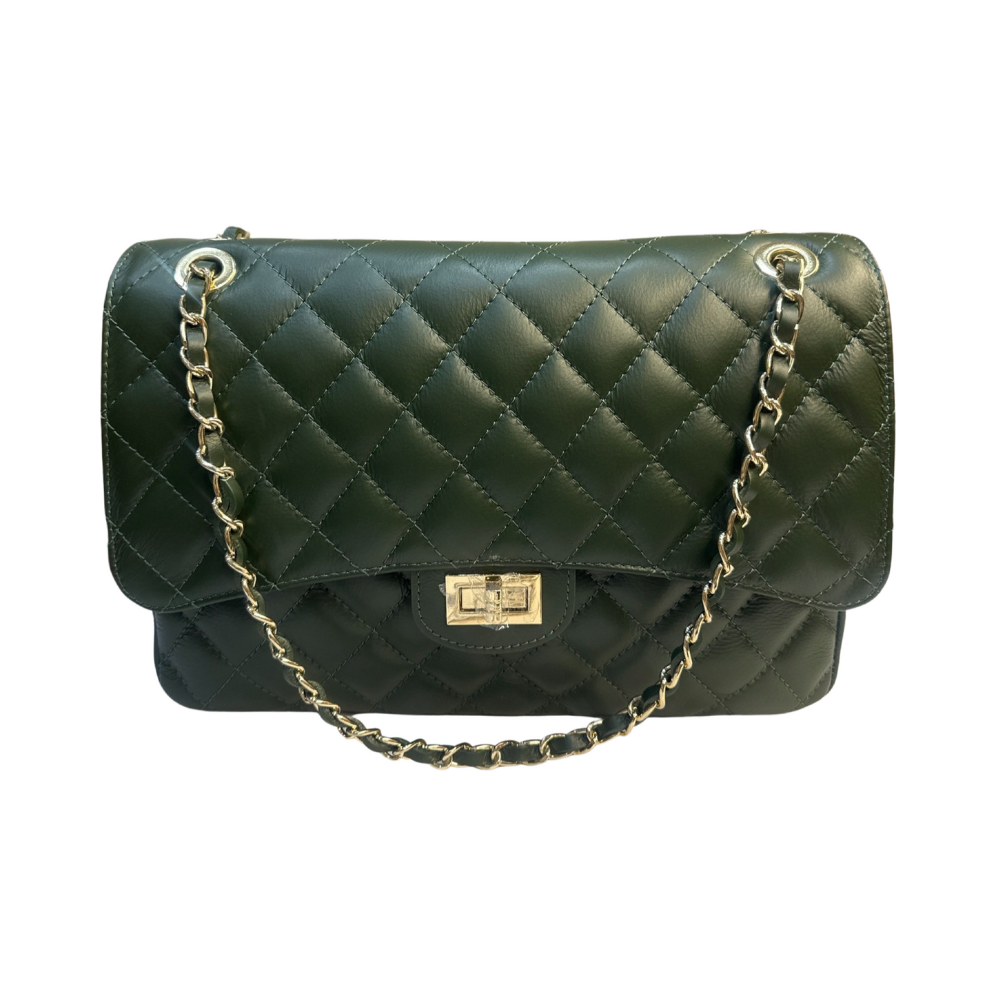 Quilted Crossbody Leather Bag