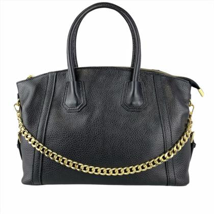 Oversized Tote Bag with Chain